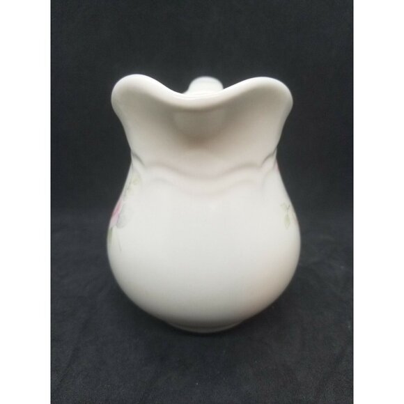 Pfaltzgraff TEA ROSE Creamer Pitcher and Lidded Sugar Bowl USA Retired - Picture 3 of 12